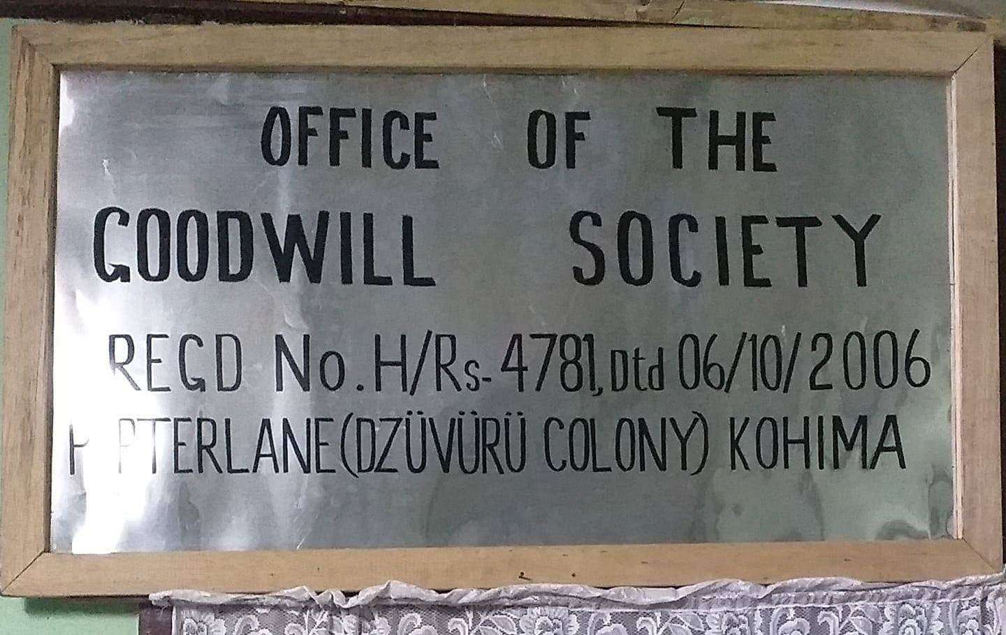 Goodwill Society in Tuensang, Nagaland