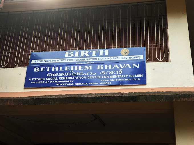 Bethelehem Institute For Rehabilitation Training And Health Care, Kanjirappally, Kerala - 686555