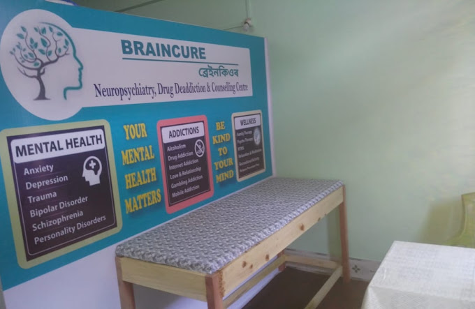 Braincure (Neuropsychiatry, Drug De-Addiction And Counselling Centre), Bongaigaon, Assam - 783380