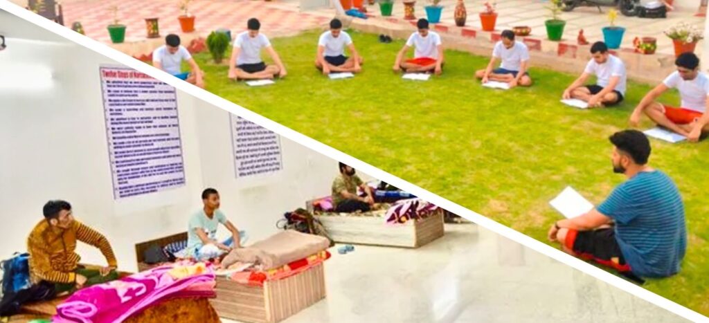 Group therapy session at an inpatient and outpatient rehab centre