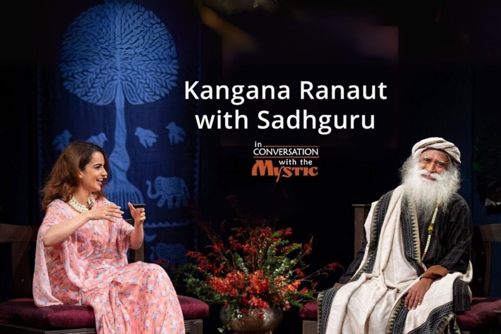 Kangana Ranaut in conversation with Sadhguru on drug culture and consciousness.
