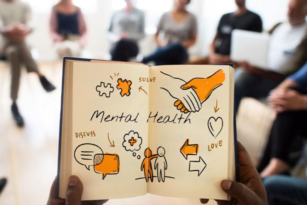 Mental Health Importance in a journal.