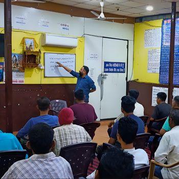 An Awareness session at Nasha Chudao Kendra in Chandigarh