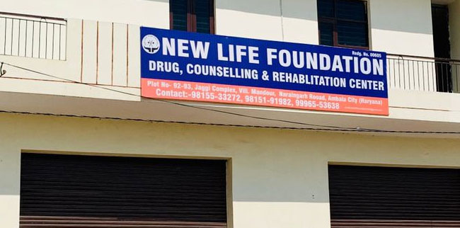 New Life Foundation (Nasha Mukti Kendra), Ambala, Haryana ‑ 134003